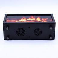 Арома Дифузер Черен Пламък И Птичи Звуци - USB