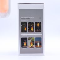 Бяла Преносима Лампа С Ефект На Пламък И USB-C