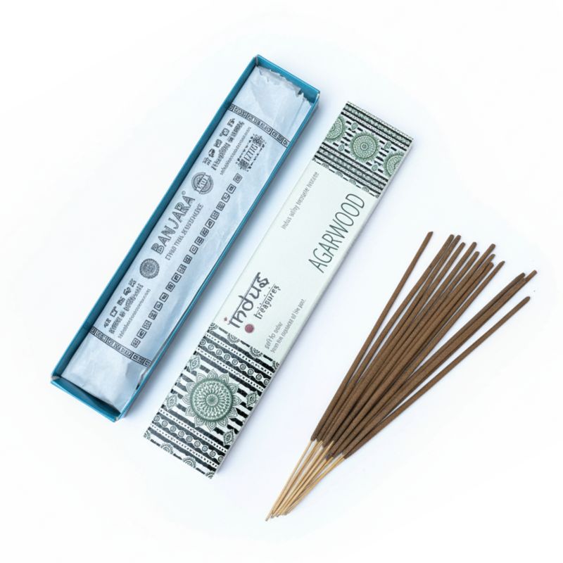 Indus Treasures Agarwood Ароматни Пръчици - 15гр