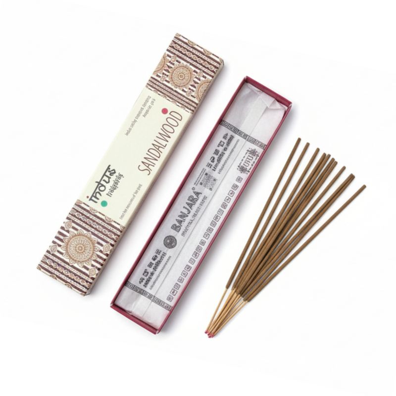 Indus Treasures Sandalwood Ароматни Пръчици - 15гр