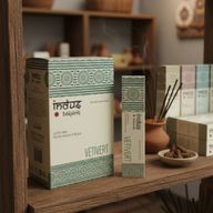 Indus Treasures Vetivert Ароматни Пръчици - 15гр