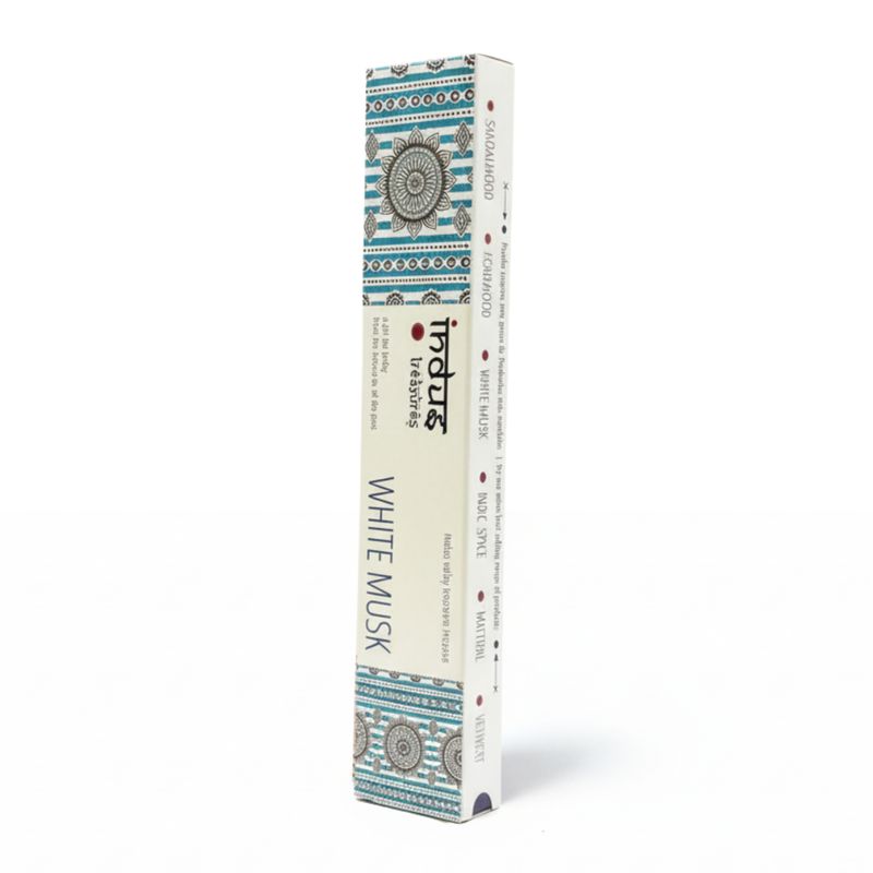 Indus Treasures White Musk Ароматни Пръчици - 15гр