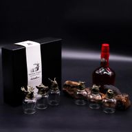 Подаръчен комплект от 6 Bottom Up чаши (100 мл) - Wild Forrest Creatures