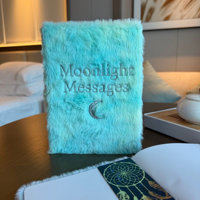 Дневник за сънища с меки корици - 80 страници - Лунни послания