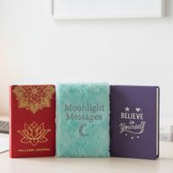 Дневник за сънища с меки корици - 80 страници - Лунни послания
