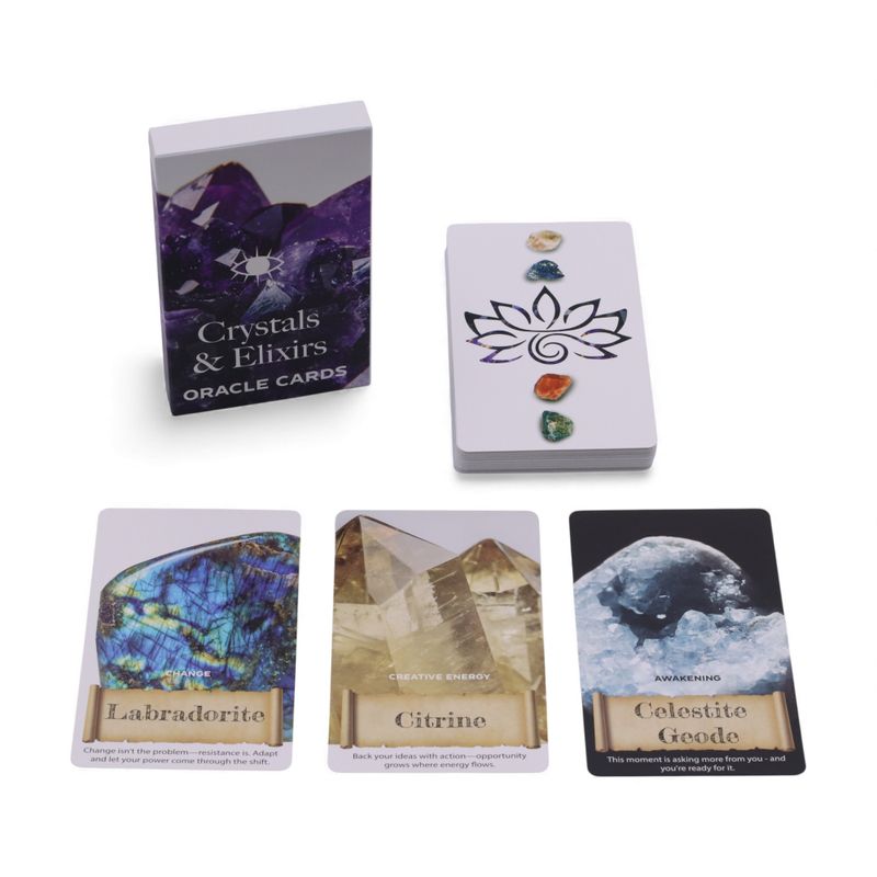 Оракулски Карти Crystals & Elixirs - Лечебна Енергия На Камъните