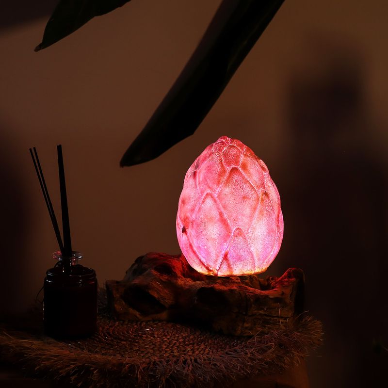 DriftGlow лампа Crackle сенка на лотосово цвете - лилава