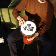 Средно Професионално Джембе Freedom Rhythm - 40 см