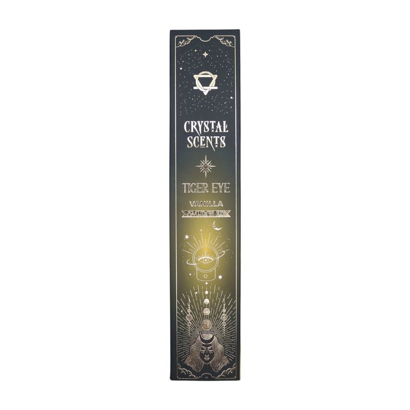 Комплект Ароматни Пръчици Ванилия С Тигрово Око