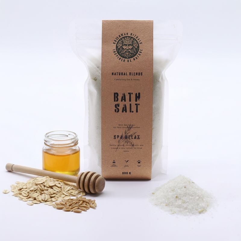 Greenman Rituals Сол за Вана Овес и Мед - Spa Relax
