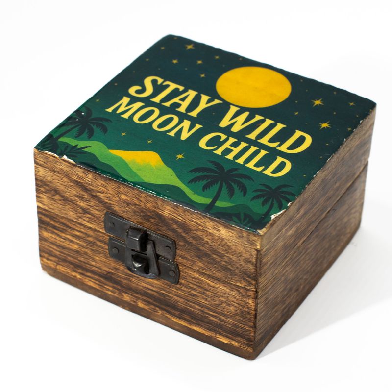 Малка Емайлирана Кутия Stay Wild Moon Child