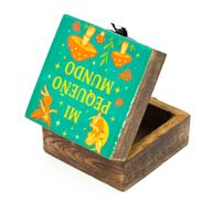Малка Емайлирана Кутия Mi Pequeño Mundo