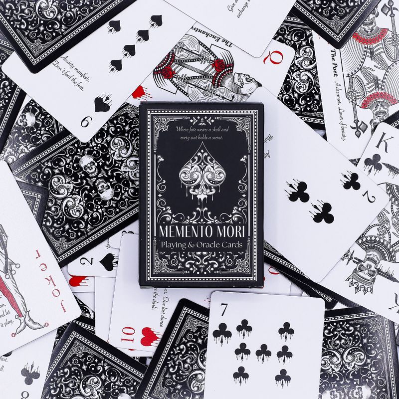 Готически Карти за Игра и Оракул Memento Mori