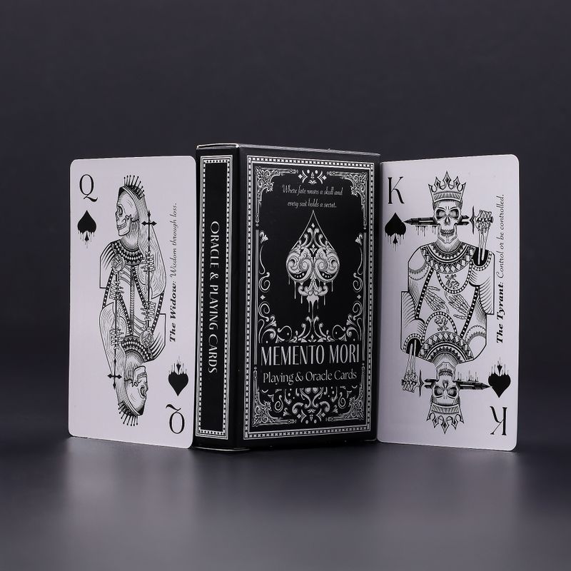Готически Карти за Игра и Оракул Memento Mori