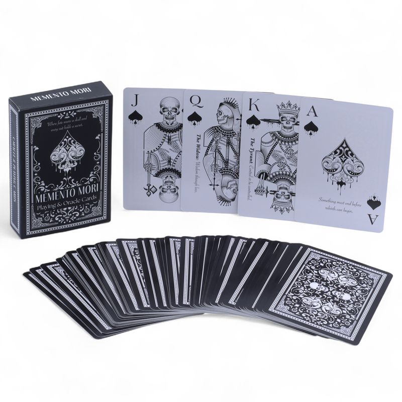 Готически Карти за Игра и Оракул Memento Mori