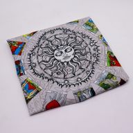 Плат за Четене на Таро - Слънце (75x75 см)