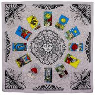 Плат за Четене на Таро - Слънце (75x75 см)