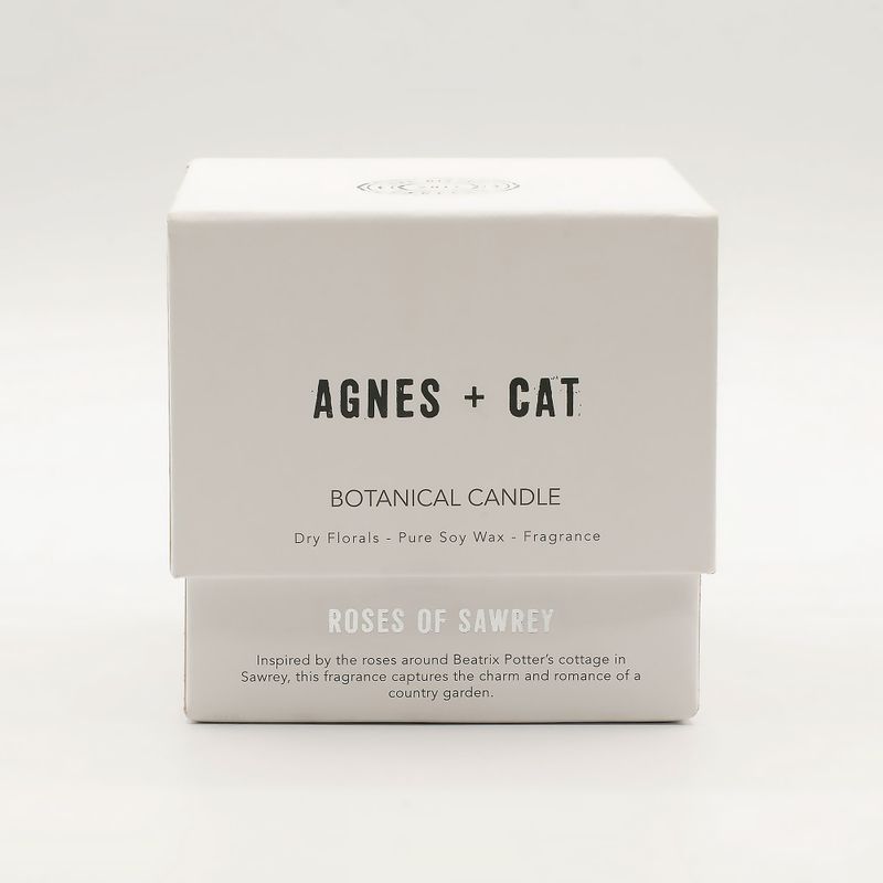 Ботаническа Соева Свещ Agnes & Cat - Розите на Сорей