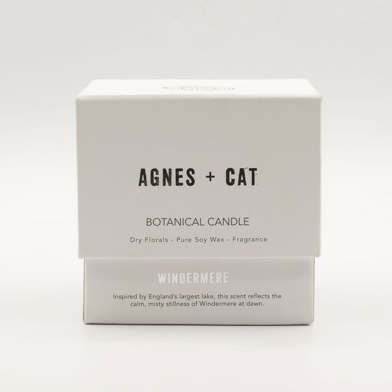 Ботаническа Соева Свещ Agnes & Cat - Тихите Води на Уиндърмиър
