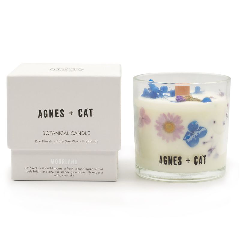 Ботаническа Соева Свещ Agnes & Cat - Moorland (350 гр.)