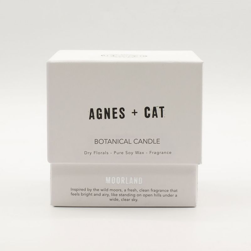 Ботаническа Соева Свещ Agnes & Cat - Moorland (350 гр.)