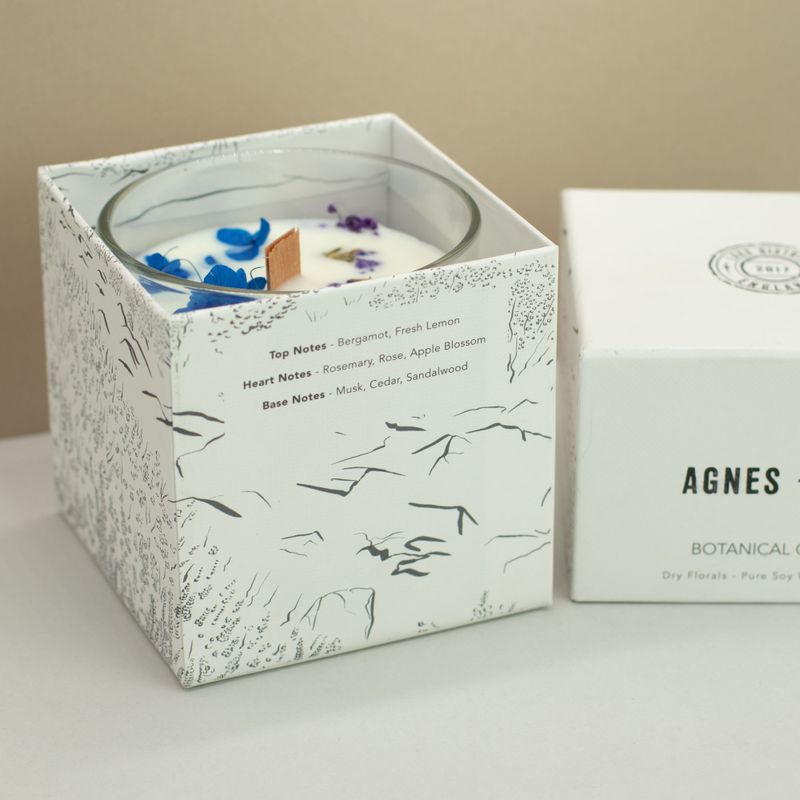 Ботаническа Соева Свещ Agnes & Cat - Moorland (350 гр.)