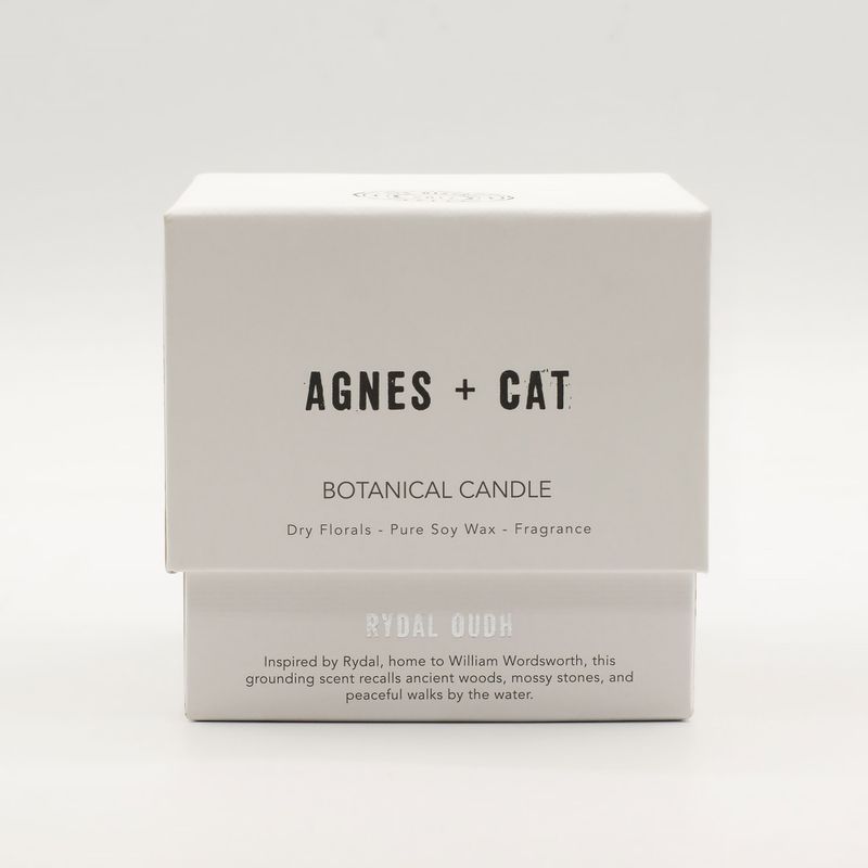 Ботаническа Соева Свещ Agnes & Cat - Райдъл Уд