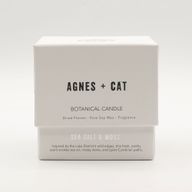 Ботаническа Соева Свещ Agnes + Cat - Морска Сол и Мъх