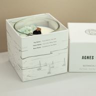 Ботаническа Соева Свещ Agnes + Cat - Морска Сол и Мъх