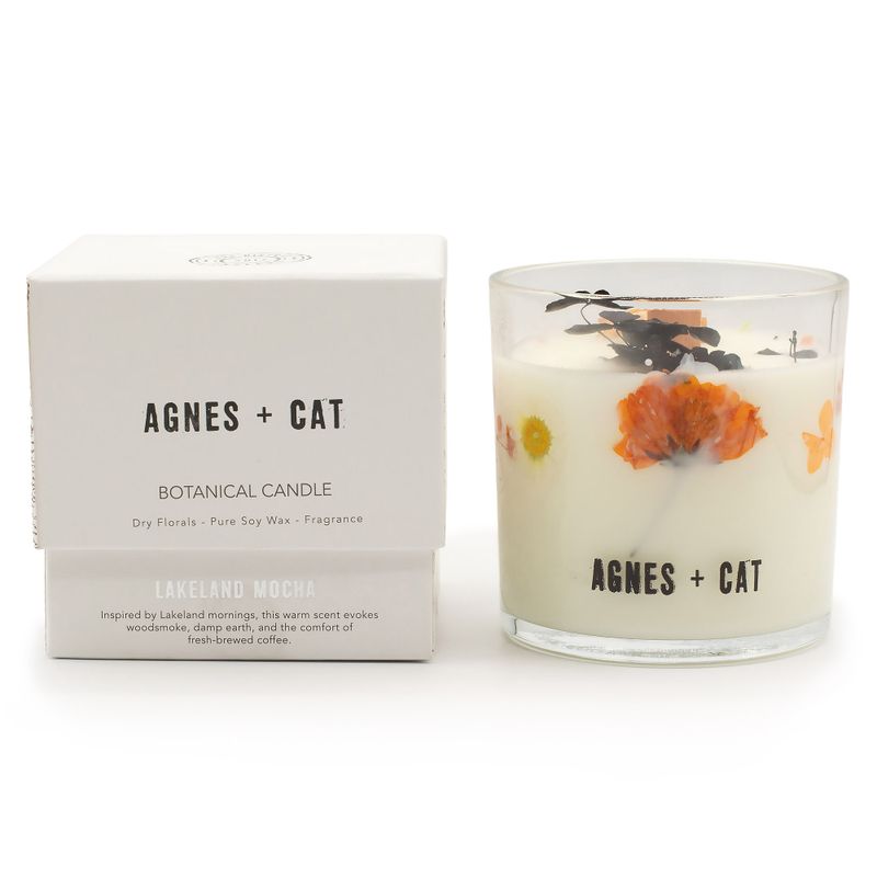 Ботаническа Соева Свещ Agnes & Cat - Lakeland Mocha