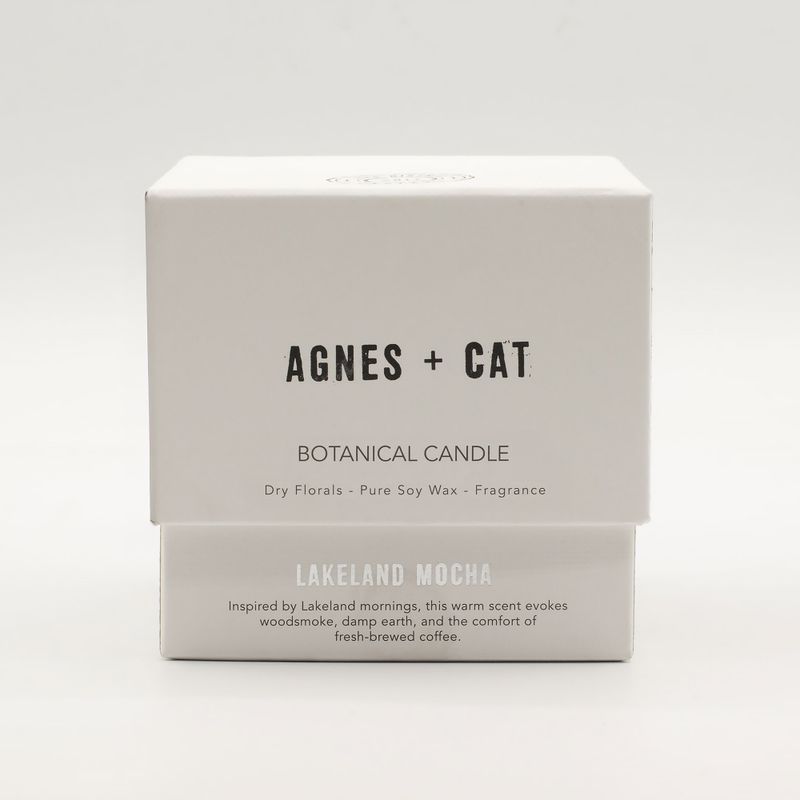 Ботаническа Соева Свещ Agnes & Cat - Lakeland Mocha