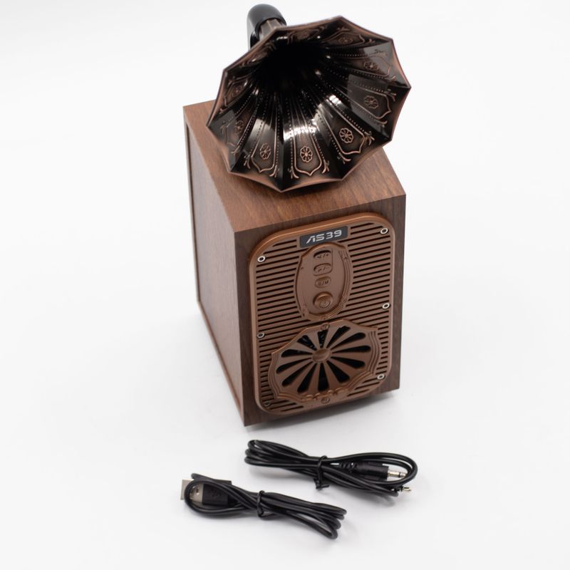 Ретро Bluetooth Колонка Тип Грамофон (Екстра Шумни)