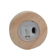 Флорално сияние градински купол - 5 червени рози - LED батерия