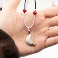 Колиета С Естествени Камъни 8 бр - Небесна Колекция