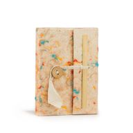 Мини Тетрадка От Локта С Разноцветен Памук - 12x8 См
