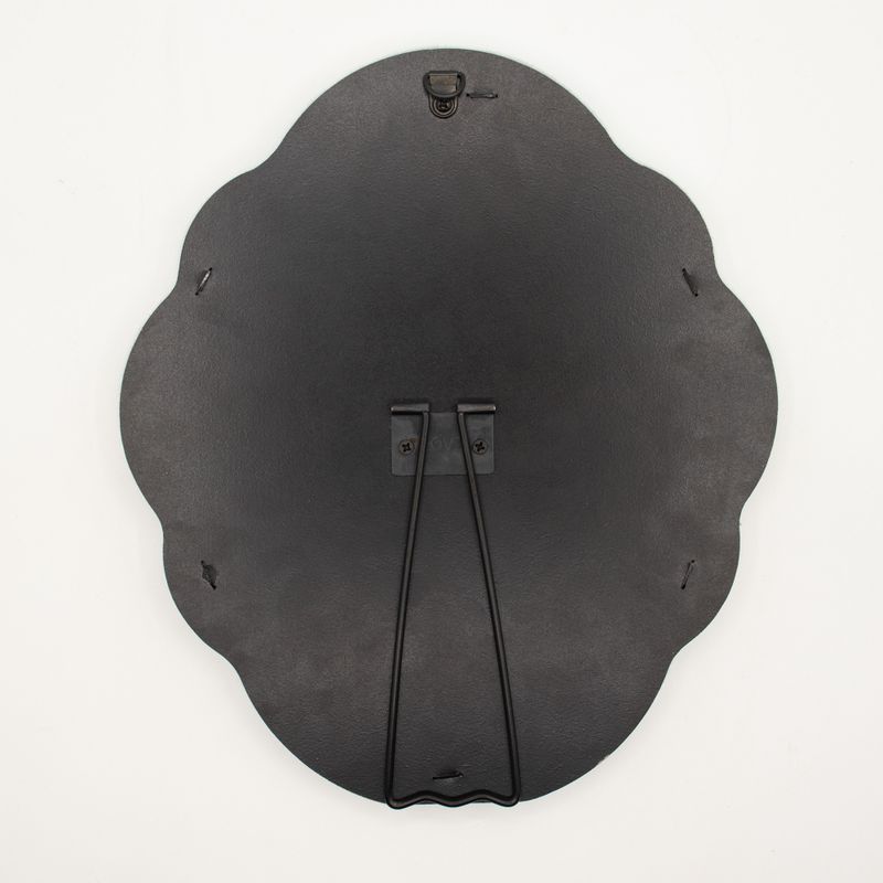 Вълнообразно Огледало Облак - Небесносиньо - 28x24 см