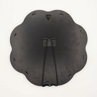 Вълнообразно Огледало Цвете - Цвят Камък - 25x25 см