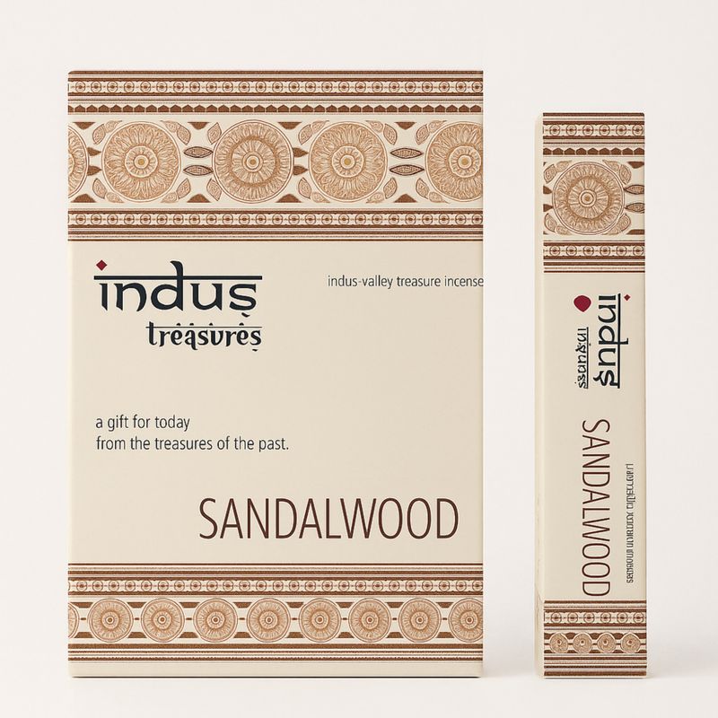 Indus Treasures Sandalwood Ароматни Пръчици - 15гр