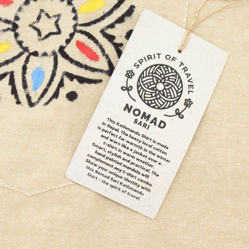 Риза Nomad Sari Kathmandu Каменно Сиво Размер M