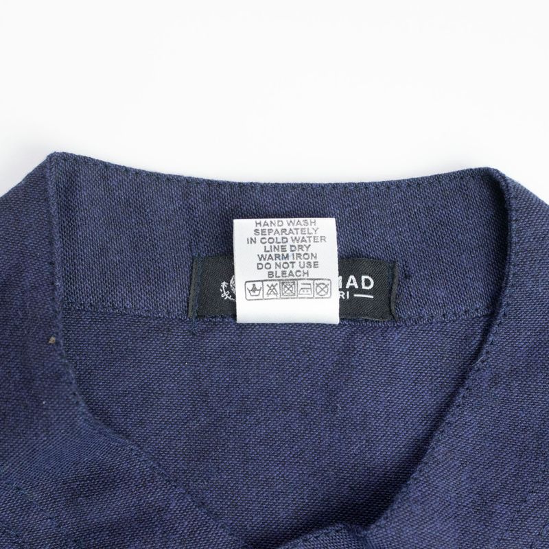 Риза Nomad Sari Kathmandu Цвят Индиго Размер M