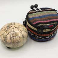 Малък Барабан Happy Drum Атлас - 13x9 см