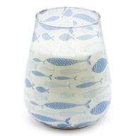 Голяма Свещ с Морски Мотиви
