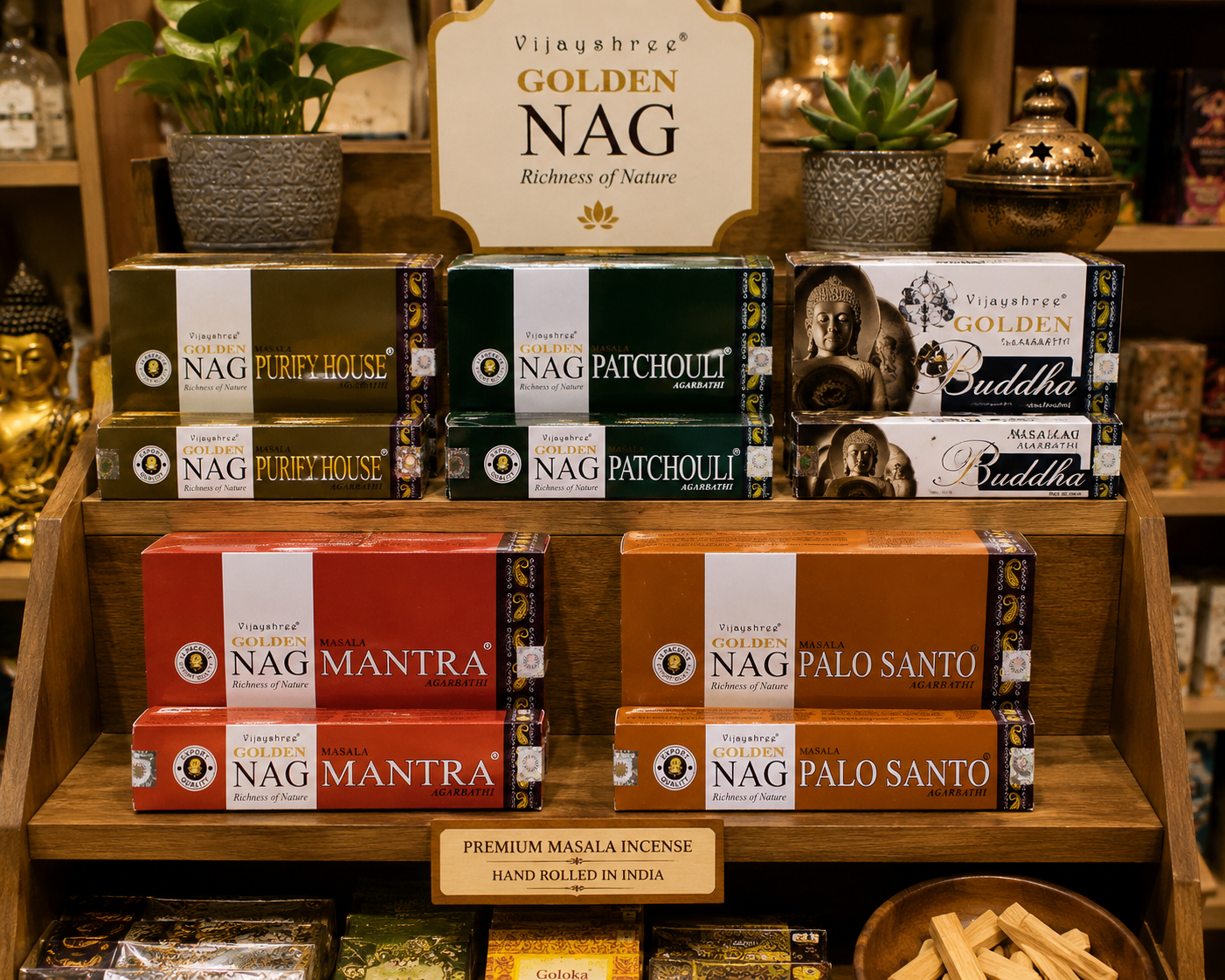 Golden Nag Колекция Ароматизиращи Пръчици