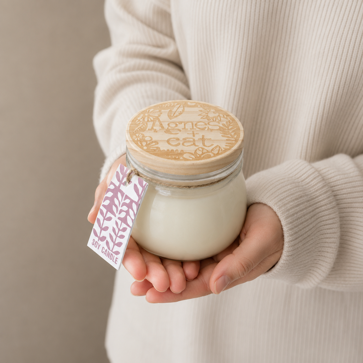 Луксозни Соеви Свещи в Буркан Kilner с Кутия 180 гр.
