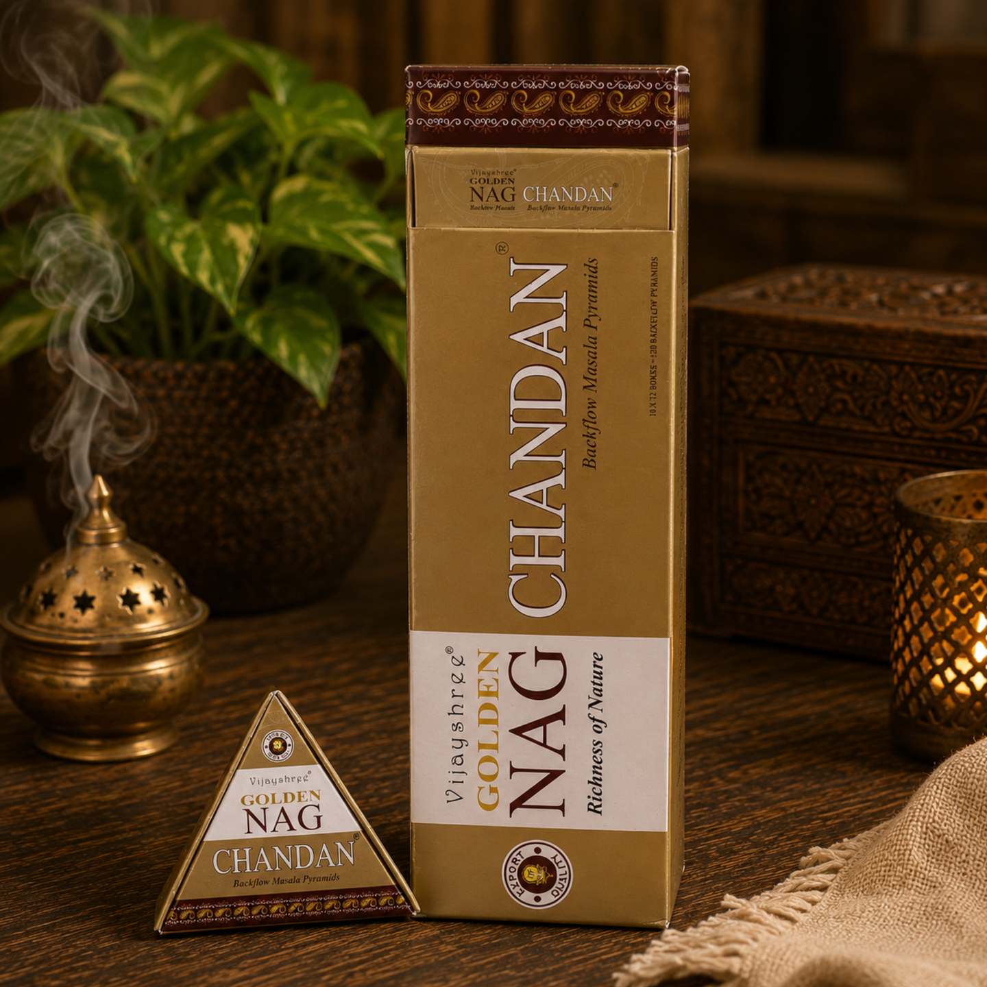 Джъмбо Golden Nag - Конуси с Ефект на Обратен Поток