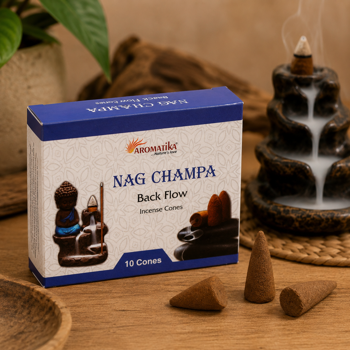 Конуси за Тамян с Обратен Поток от Aromatika