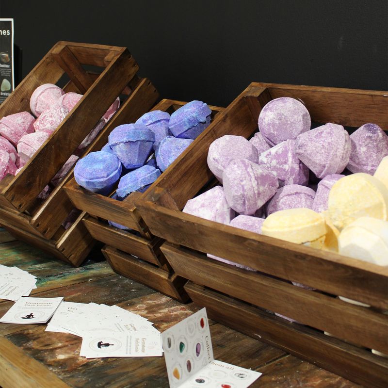 Gemstone бомби за вана начален комплект - кафяви кутии