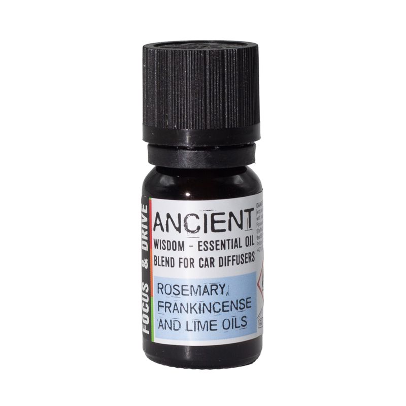 10ml Ароматерапевтична смес за кола - Фокус и драйв