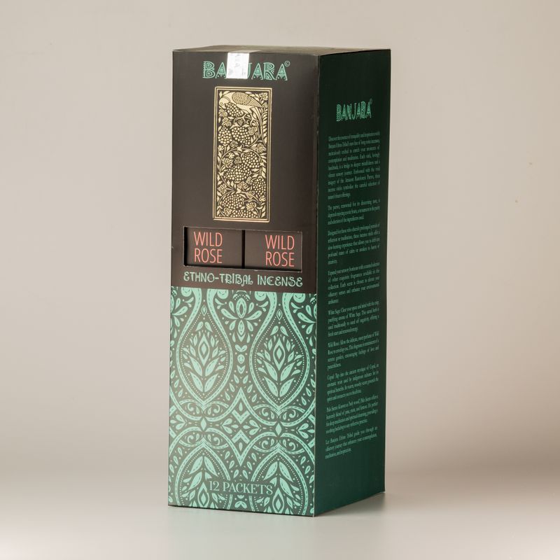Banjara Extra Long Smudge Stick - дивата роза