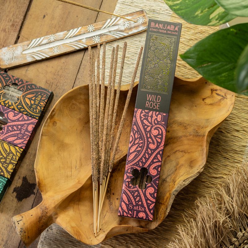 Banjara Extra Long Smudge Stick - дивата роза